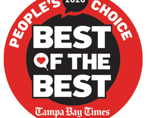 Tampa Bay Times: Best of the Best People’s Choice Award 2020